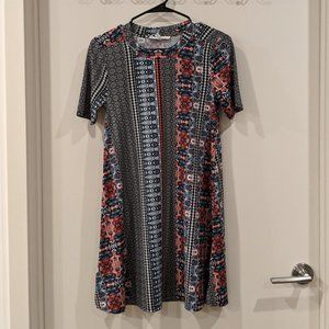 BCBGeneration patterned dress (small)